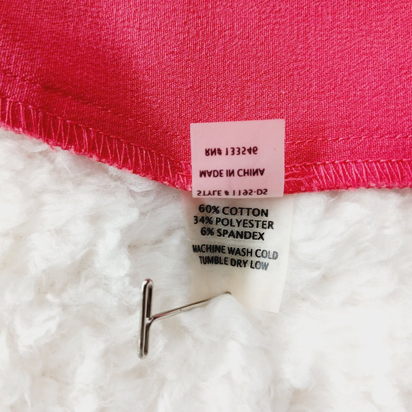 Pants Size 12 Dress Coral Coquette Aesthetic Office Careerwear Chic Travel NWT - Picture 15 of 16